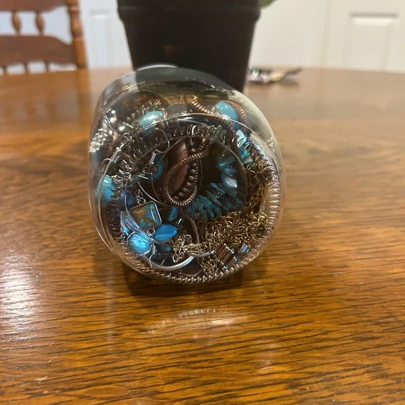 Jewelry jar.